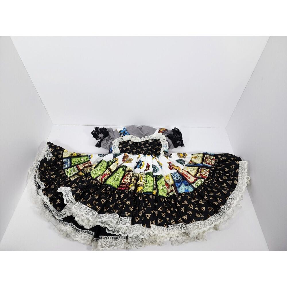 Home Made Vintage Style Harry Potter Childs Dress Size 2 Pattern Little Darlings